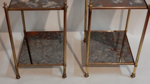 1950/70'  Pair of End of Sofa in the Style of Maison Baguès 40 X 32  cm - Image 5