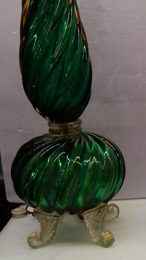 1950-70 '  Crystal Lamp Hétérochromic of Murano Barovier i Toso - Image 3