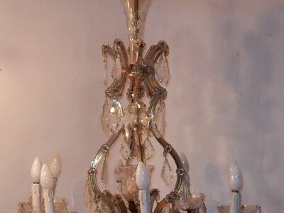 1920/40' Cage Crystal Marie Thérèse Chandelier