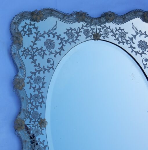 1970' Miroir style Véronese 92 x 70 cm – Image 4