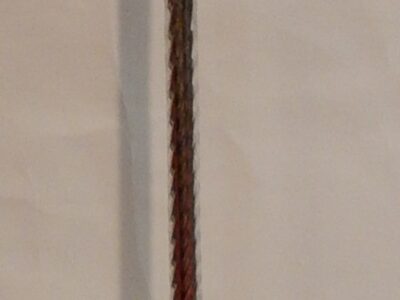 1950/70 Floor Lamp Cristal And Brass, St Louis