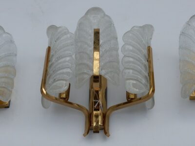 1970' Sconce Crystal By Carl Fagerlund