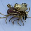 1970' Lampe A La Grappe De Raisins  FERNANDEZ ou DUVAL BRASSEUR Pour  HONORE PARIS Ou Isabelle Faure – Image 3