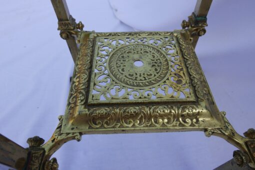1880/1900 'Bolster Style Louis 14 Bronze And Onyx - Image 6
