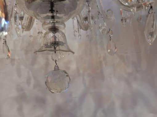 1920/40' Bohemian Or Baccarat  Crystal Chandelier 6 Arms - Image 8