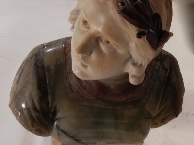 1900' Bust Alabaster  Alba Di Pace