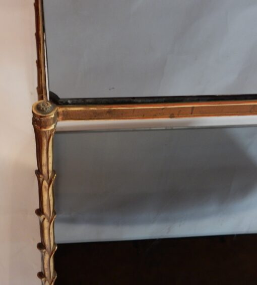 1950/70' Side Table Maison Charles, Tops In Mirror  73 X 45 cm - Image 4