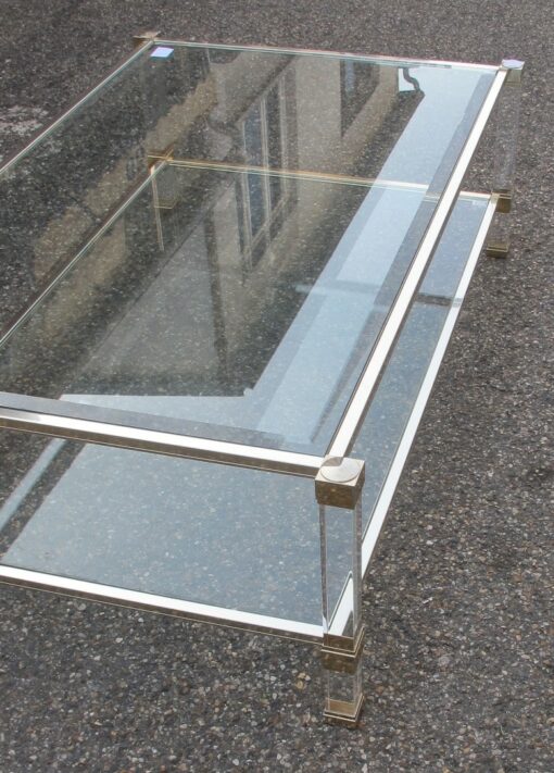 1970' Pair of Coffee Tables Pierre Vandel - Image 7