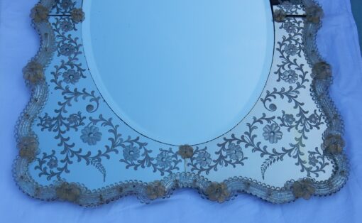 1970' Miroir style Véronese 92 x 70 cm – Image 7