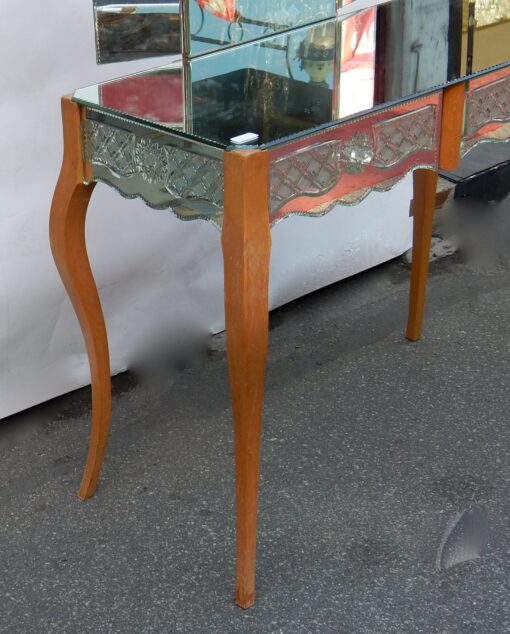 1960 'Art Deco Venitian Hairdresser With Mirror Tryptique - Image 2