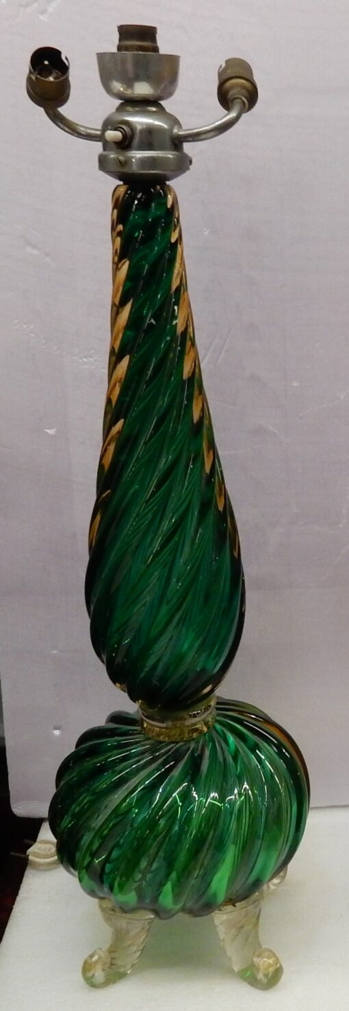1950-70 '  Crystal Lamp Hétérochromic of Murano Barovier i Toso