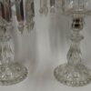 1950' Serie 4 Clandesticks  Baccarat  With 2 Arms Pearl Socks - Image 4