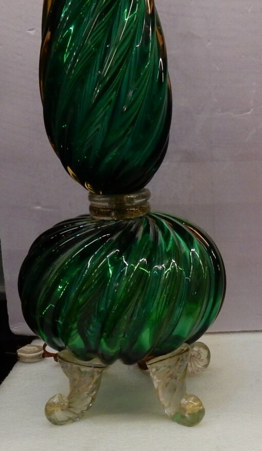 1950-70 '  Crystal Lamp Hétérochromic of Murano Barovier i Toso - Image 4