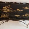 1940/50 Coffee Table Tray Lacquer of China Maison Baguès in Bronze Deco - Image 7