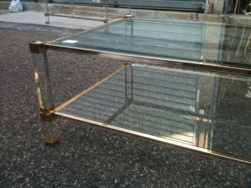 1970' Pair of Coffee Tables Pierre Vandel - Image 3