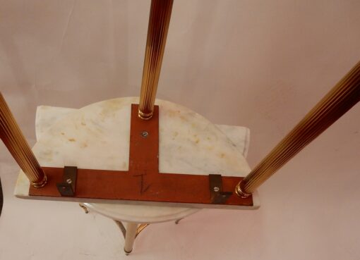 1970 'Pair Of Consoles Half Moon In The Style Of L XVI - Image 2