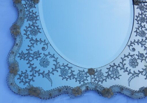 1970' Miroir style Véronese 92 x 70 cm – Image 6