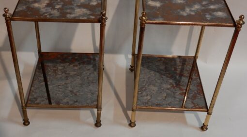1950/70'  Pair of End of Sofa in the Style of Maison Baguès 40 X 32  cm - Image 2