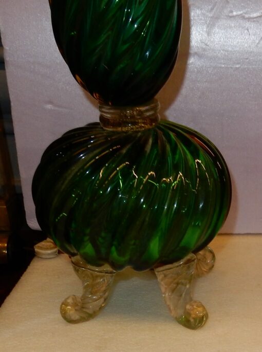 1950-70 '  Crystal Lamp Hétérochromic of Murano Barovier i Toso - Image 7