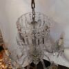 1920/40' Bohemian Or Baccarat  Crystal Chandelier 6 Arms - Image 5
