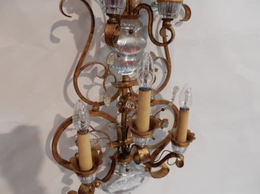 1970'  Wall Lamp in the Style of Maison Baguès H 104 cm - Image 5