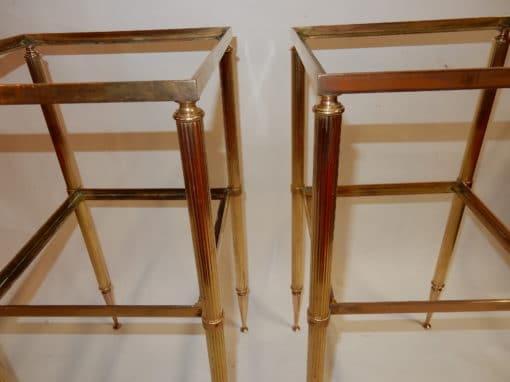 1950/70'  Pair of End of Sofa in the Style of Maison Bagués 31 X 31  cm - Image 6