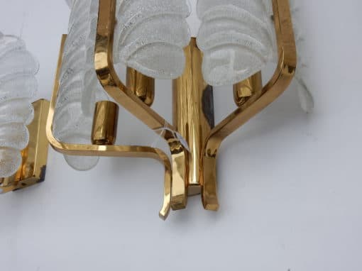 1970' Sconce Crystal By Carl Fagerlund - Image 4