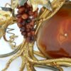 1970' Lampe A La Grappe De Raisins  FERNANDEZ ou DUVAL BRASSEUR Pour  HONORE PARIS Ou Isabelle Faure – Image 2