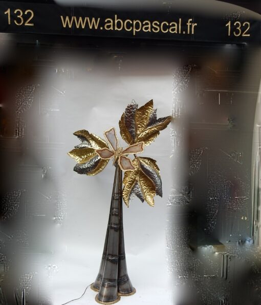 1970-1980 Floor Lamp With Butterfly DLG Duval Brasseur - Image 2