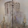 1920/40' Bohemian Or Baccarat  Crystal Chandelier 6 Arms - Image 6