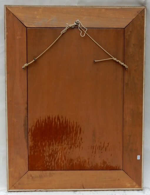 1970 'Mirror Decorations Fixed Under Glass 97 X 74 Cm - Image 8