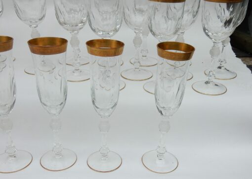 1950 'Crystal Service Of Moser 54 Pieces - Image 9