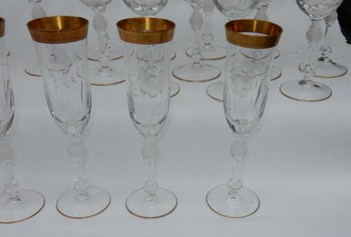 1950 'Crystal Service Of Moser 54 Pieces - Image 8