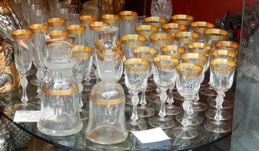 1950 'Crystal Service Of Moser 54 Pieces - Image 2