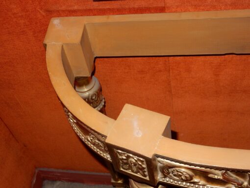 1950/70 'Console In Golden Wood In The Style Of Louis 16 - Image 4