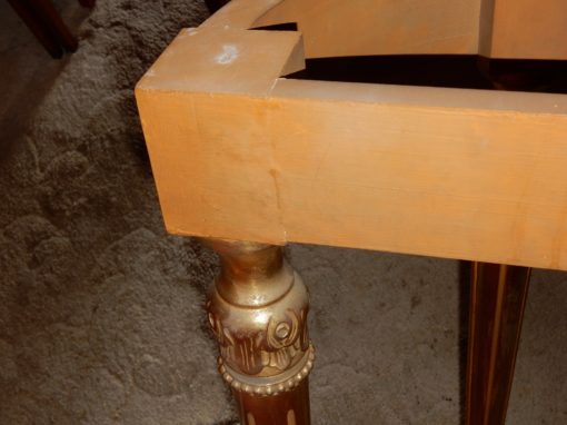 1950/70 'Console In Golden Wood In The Style Of Louis 16 - Image 8