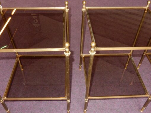 1950/70 'Serie Of 3 Bronze Ends Of Sofa, In The Style Of Maison Baguès  39 X 39 Cm - Image 4