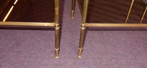 1950/70 'Serie Of 3 Bronze Ends Of Sofa, In The Style Of Maison Baguès  39 X 39 Cm - Image 5