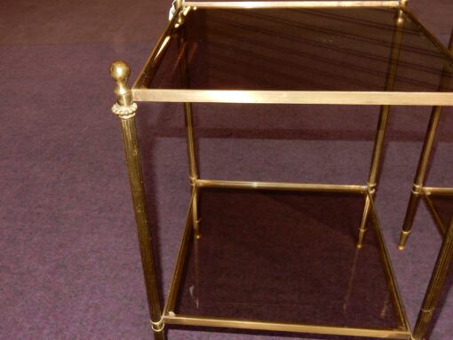 1950/70 'Serie Of 3 Bronze Ends Of Sofa, In The Style Of Maison Baguès  39 X 39 Cm - Image 6