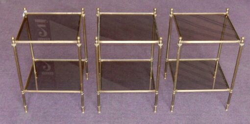 1950/70 'Serie Of 3 Bronze Ends Of Sofa, In The Style Of Maison Baguès  39 X 39 Cm - Image 7