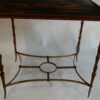 1950/70 Table With Tray Chinese Lacquer Maison Jansen Bronze Decor Palm Tree - Image 9