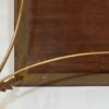 1950/70 Table With Tray Chinese Lacquer Maison Jansen Bronze Decor Palm Tree - Image 2