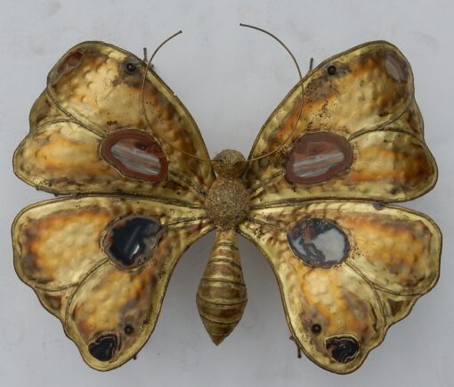 1970 'Coffee Table Butterfly Illuminating DLG  Duval Brasseur or Isabelle Faure For Honoré de Paris - Image 15
