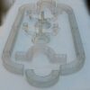 1900 'Centerpiece Table Runner in Molded Crystal from Baccarat Or St Louis 14 Pieces