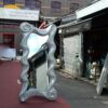 1970/80 'Mirror Period Disco Inlaid With Shards Of Mirrors Movement Shape 220 X 110 cm - Image 16