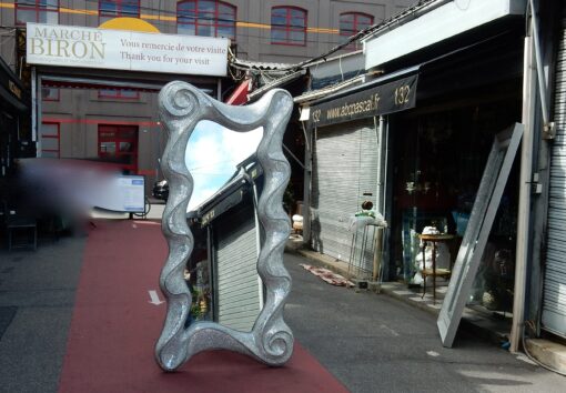 1970/80 'Mirror Period Disco Inlaid With Shards Of Mirrors Movement Shape 220 X 110 cm - Image 16