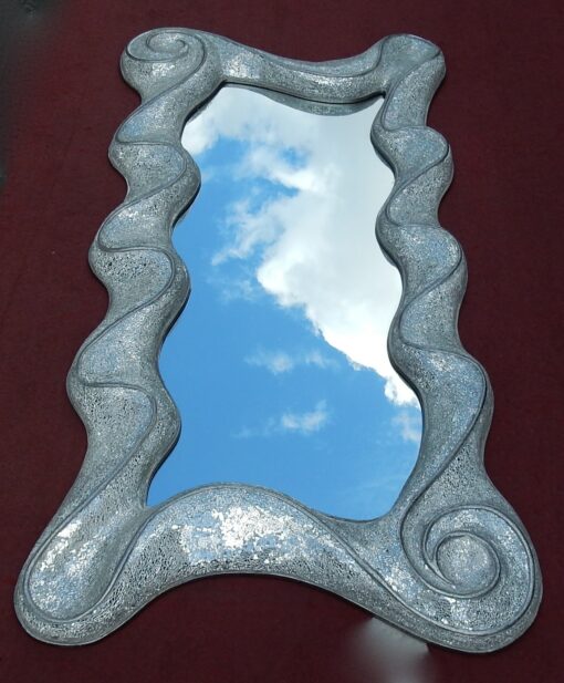 1970/80 'Mirror Period Disco Inlaid With Shards Of Mirrors Movement Shape 220 X 110 cm