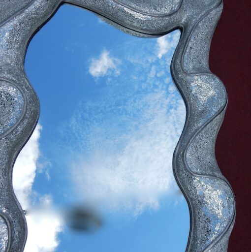 1970/80 'Mirror Period Disco Inlaid With Shards Of Mirrors Movement Shape 220 X 110 cm - Image 8