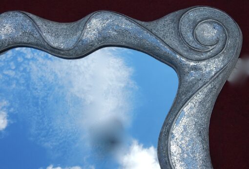 1970/80 'Mirror Period Disco Inlaid With Shards Of Mirrors Movement Shape 220 X 110 cm - Image 6
