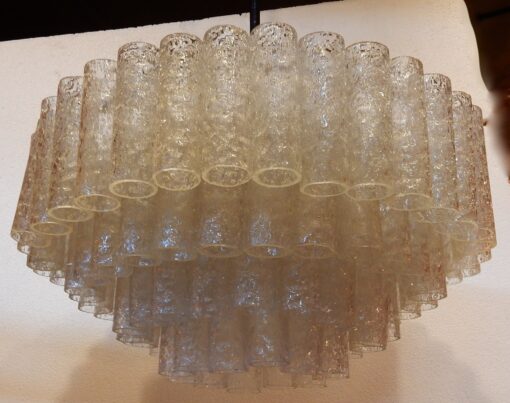 1960/70 'Venini Murano Doria Lichtenwerken Chandelier 6 Bulbs - Image 4